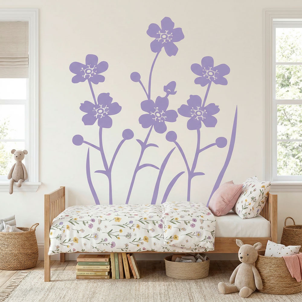 Wall Stickers: Acalia Floral