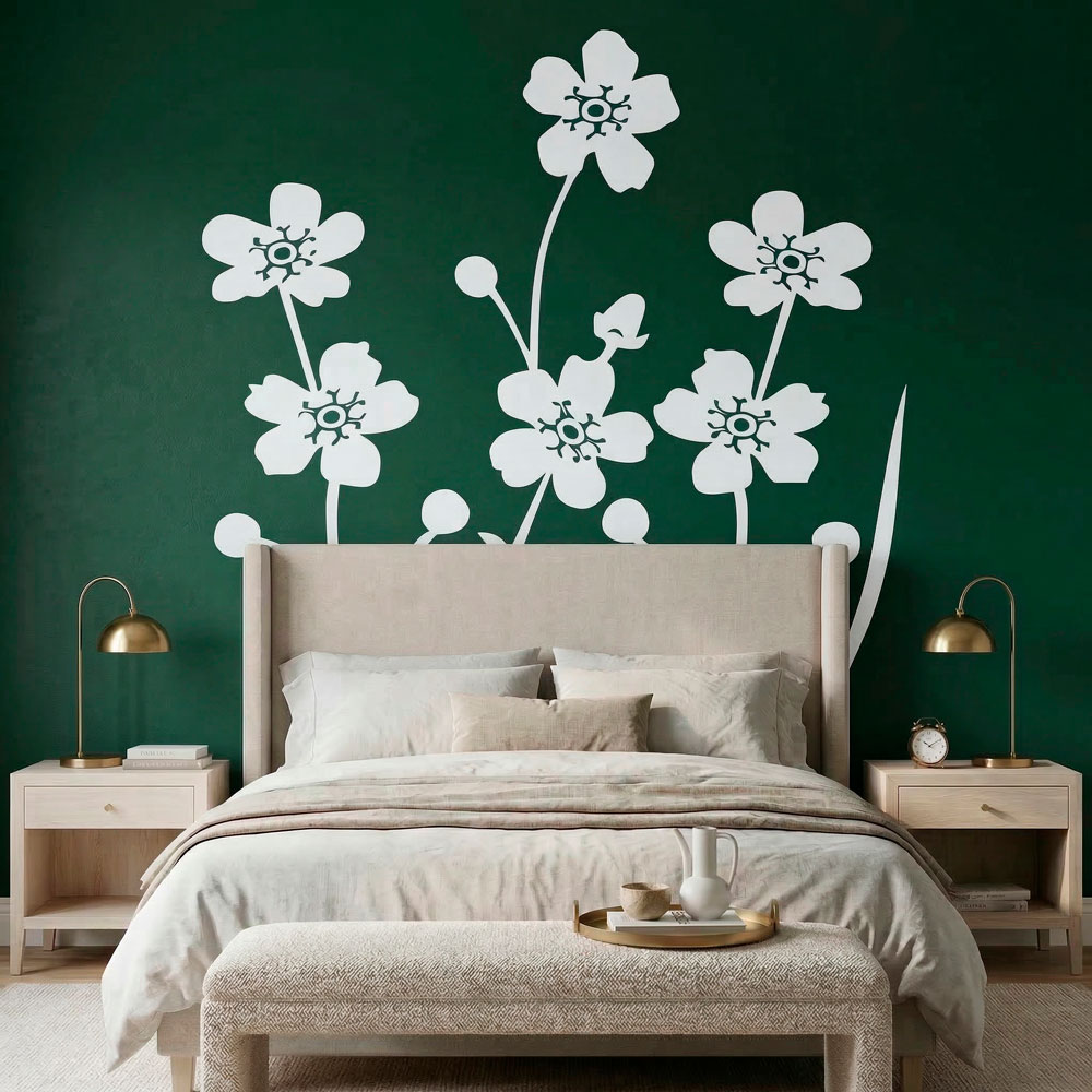 Wall Stickers: Acalia Floral