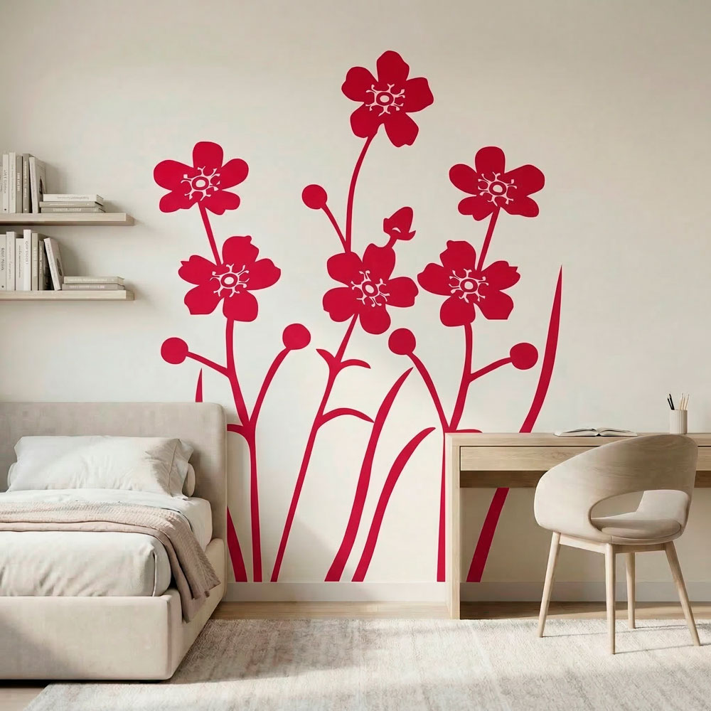 Wall Stickers: Acalia Floral