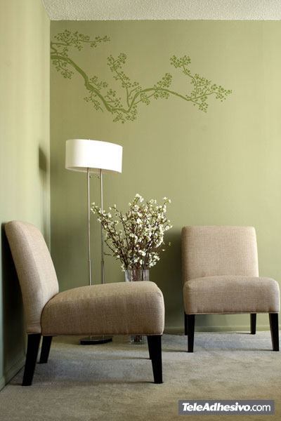 Wall Stickers: Floral Kamatsu