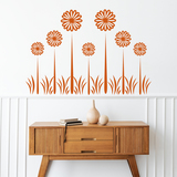 Wall Stickers: Floral Sunflowers 4