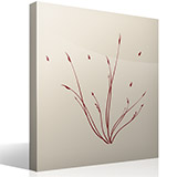 Wall Stickers: Floral fine spikes 3