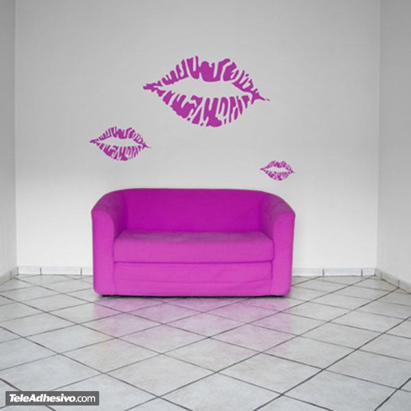 Wall Stickers: Lips Kit