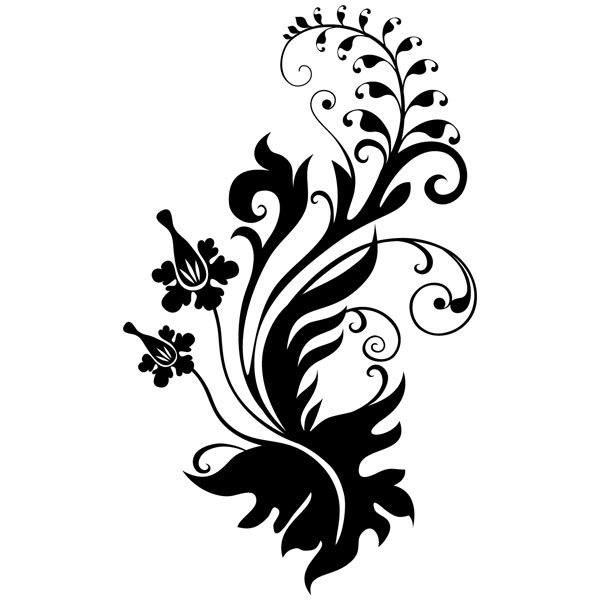 Wall Stickers: Floral Ra