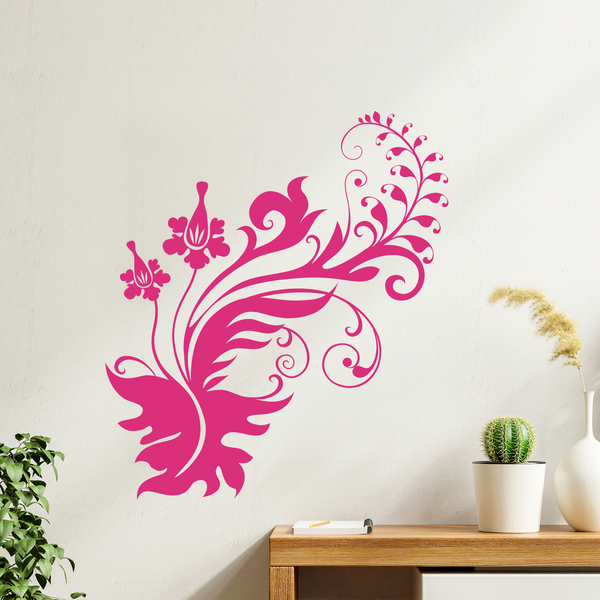 Floral Vine Swirl 2/4