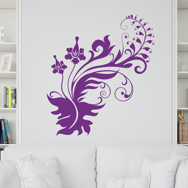 Floral Vine Swirl 3/4