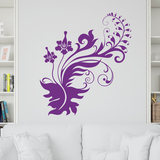 Wall Stickers: Floral Ra 3
