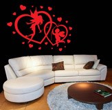 Wall Stickers: Hearts Fairy and Cupid 4
