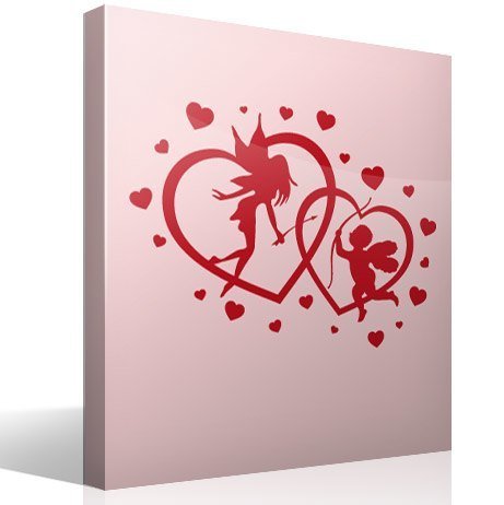 Wall Stickers: Hearts Fairy and Cupid