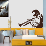 Wall Stickers: Miles Davis, Trumpeter Jazz 2
