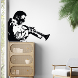 Wall Stickers: Miles Davis, Trumpeter Jazz 3