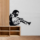Wall Stickers: Miles Davis, Trumpeter Jazz 4