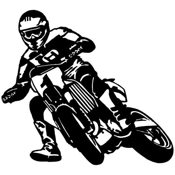 Wall Stickers: Motocross