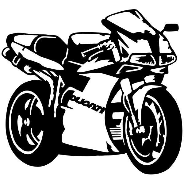 Wall Stickers: Moto Ducati