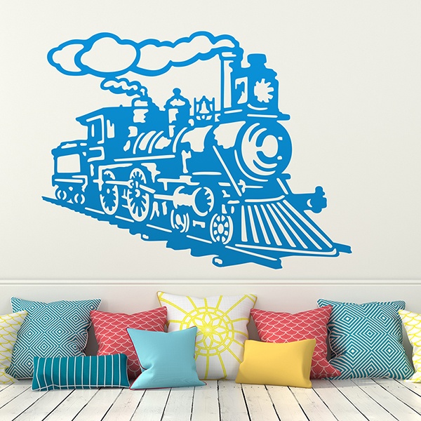 Wall Stickers: Locomotive