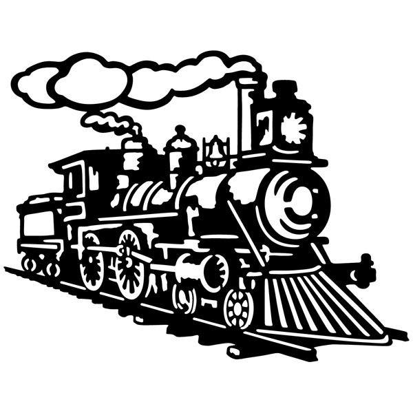 Wall Stickers: Locomotive