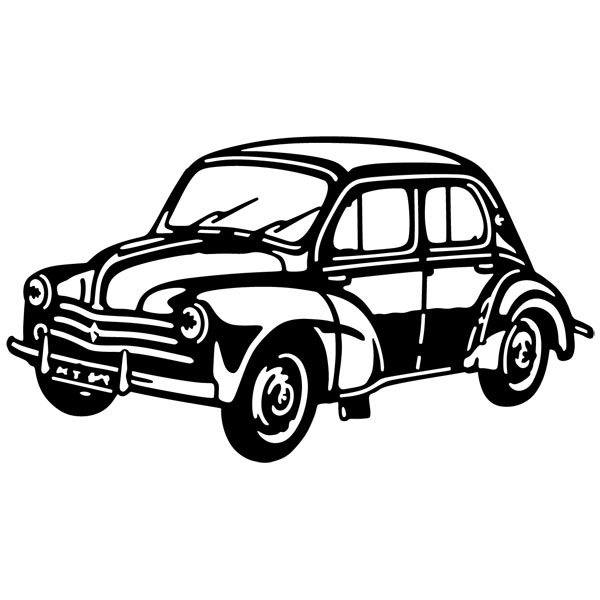 Wall Stickers: Renault 4x4