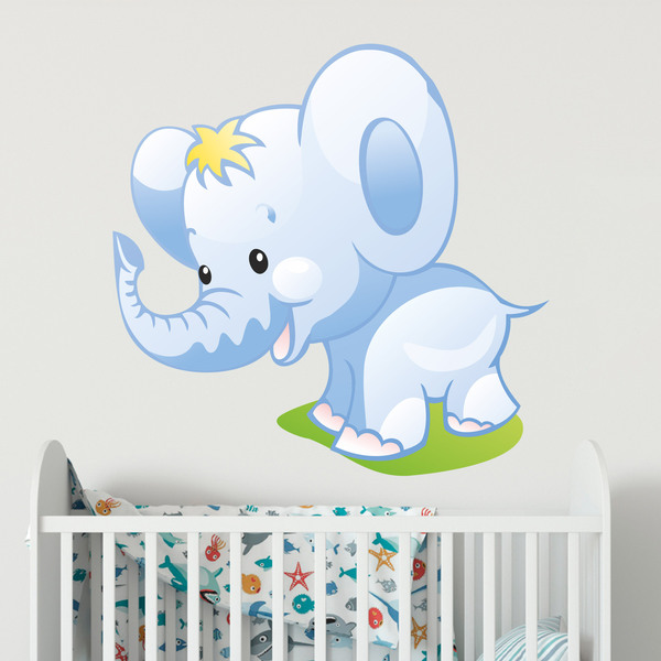 Stickers for Kids: Elephant puppy