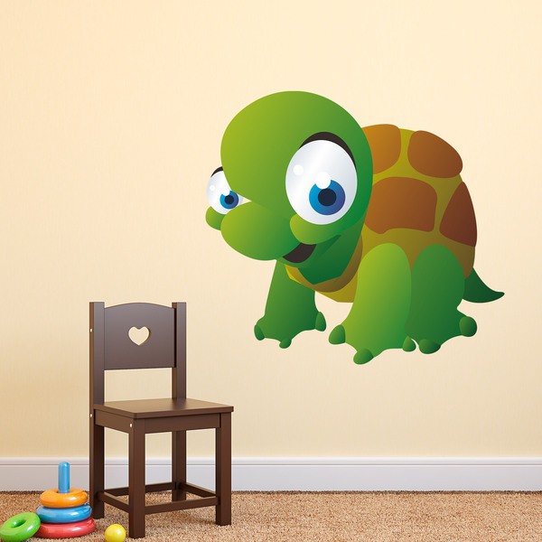 Stickers for Kids: Infant Turtle