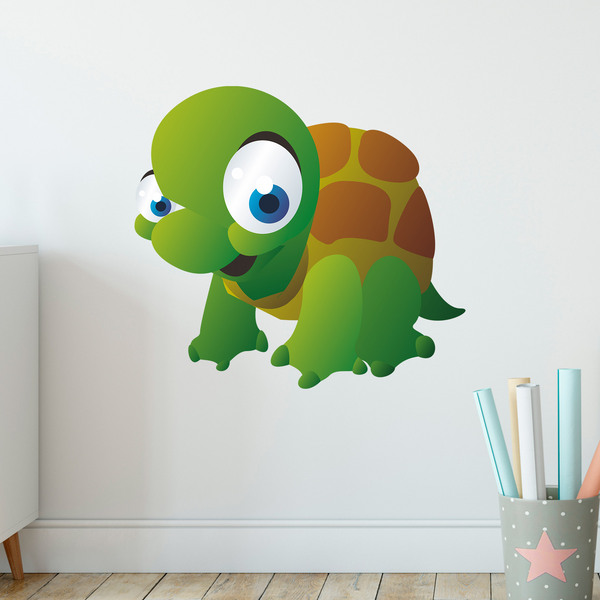 Stickers for Kids: Infant Turtle