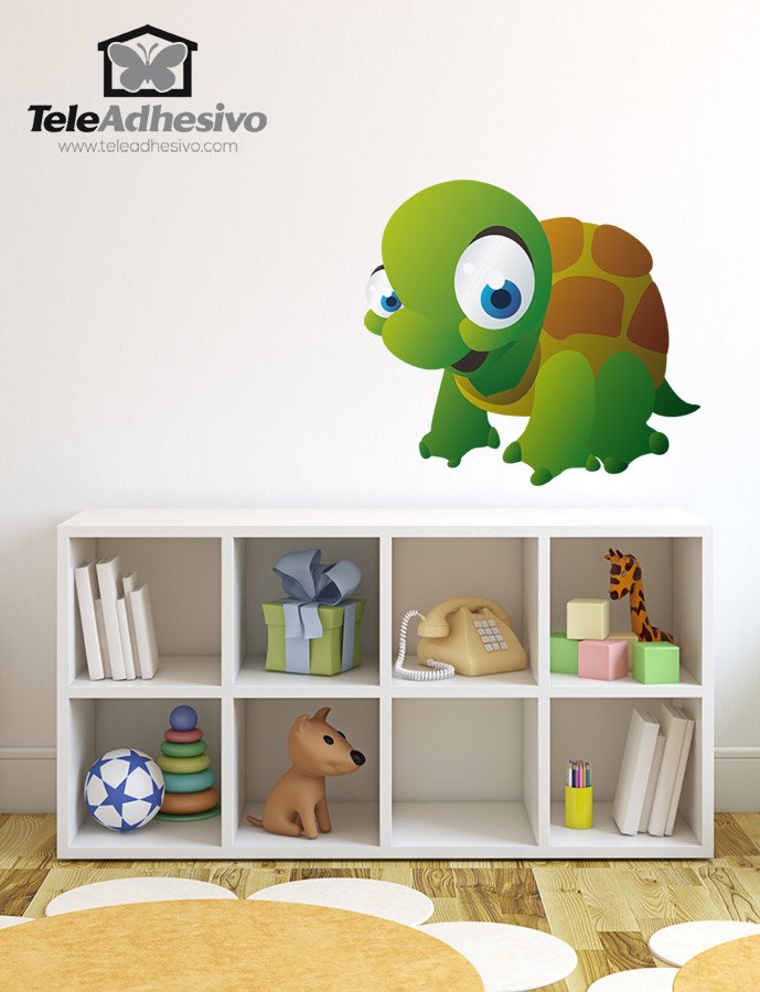 Stickers for Kids: Infant Turtle