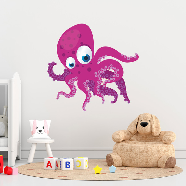 Stickers for Kids: Octopus