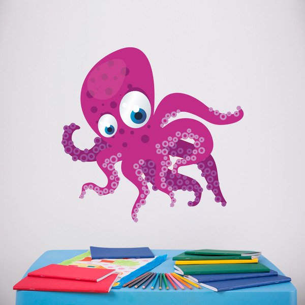 Stickers for Kids: Octopus