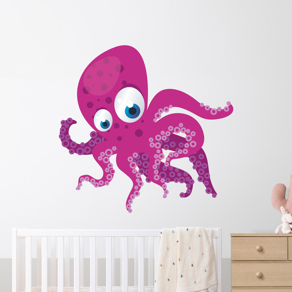 Stickers for Kids: Octopus