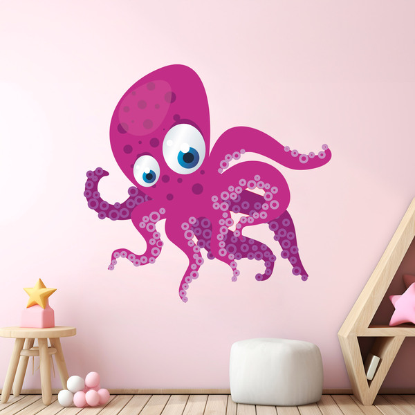 Stickers for Kids: Octopus