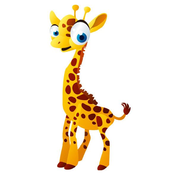 Stickers for Kids: Giraffe