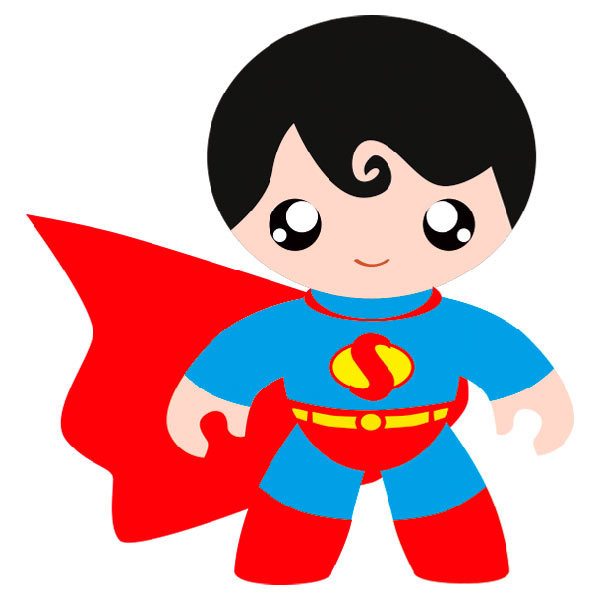 Stickers for Kids: Superman child