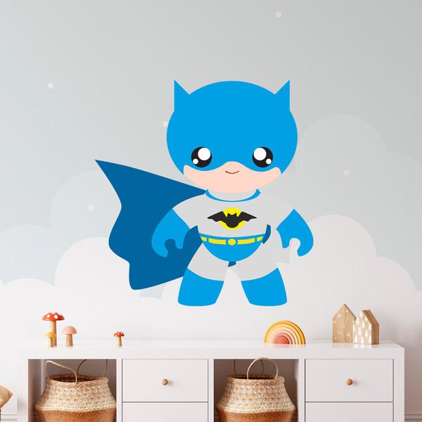 Stickers for Kids: Batman Blue