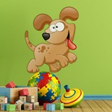 Stickers for Kids: Playful dog puppy 5