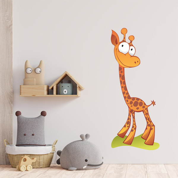 Stickers for Kids: Happy giraffe