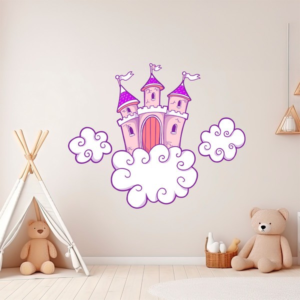 Stickers for Kids: Castle in the clouds