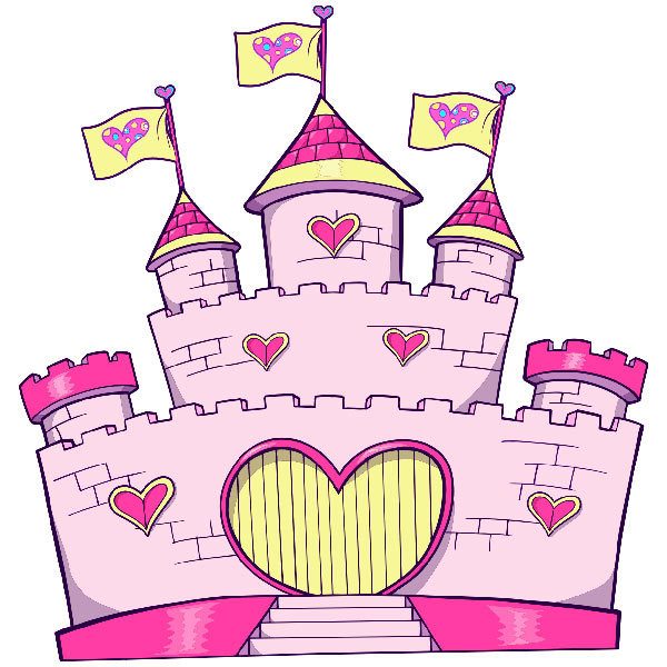 Stickers for Kids: Castle of lovers