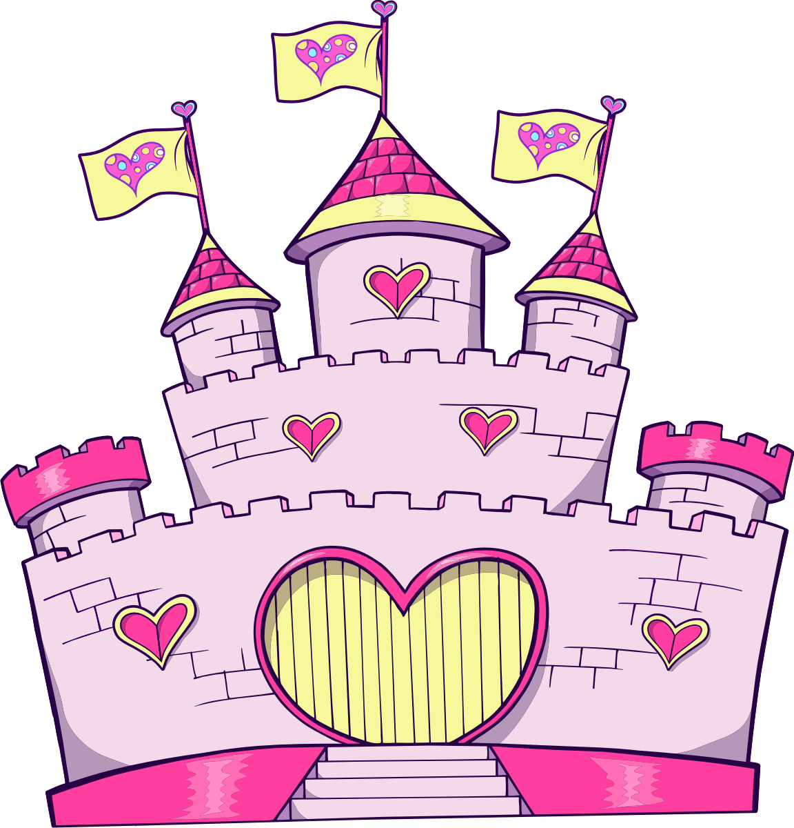 Stickers for Kids: Castle of lovers