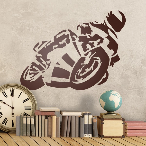 Wall Stickers: Moto GP competition