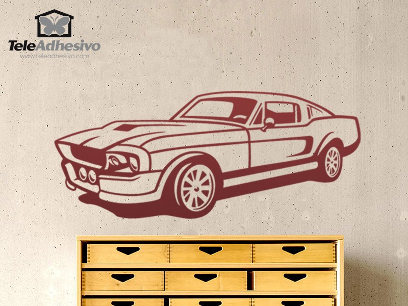 Wall Stickers: Ford Mustang Shelby