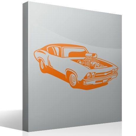 Wall Stickers: Tuned car