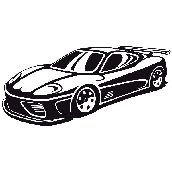 Wall Stickers: sports car