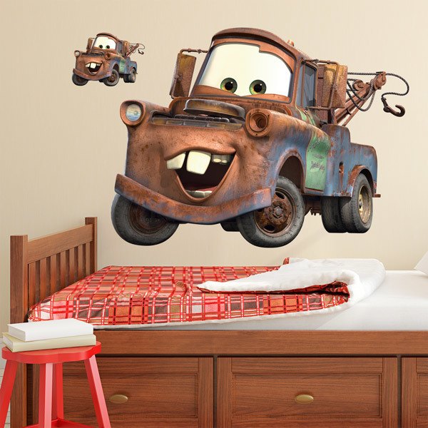 Stickers for Kids: Tow Mater Pixar Cars