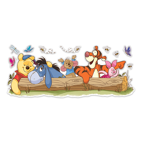Stickers for Kids: Winnie the Pooh and her friends 0