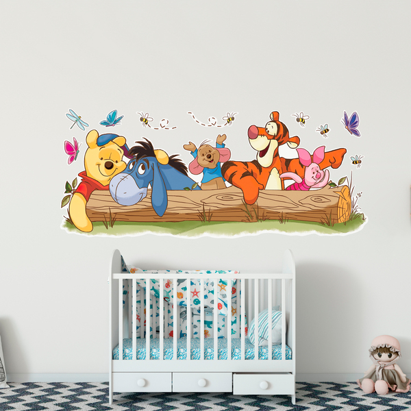 Stickers for Kids: Winnie the Pooh and her friends