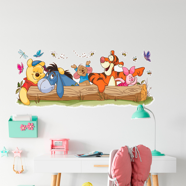 Stickers for Kids: Winnie the Pooh and her friends