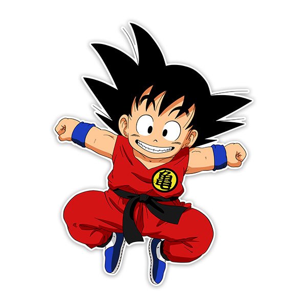 Stickers for Kids: Dragon Ball Son Goku