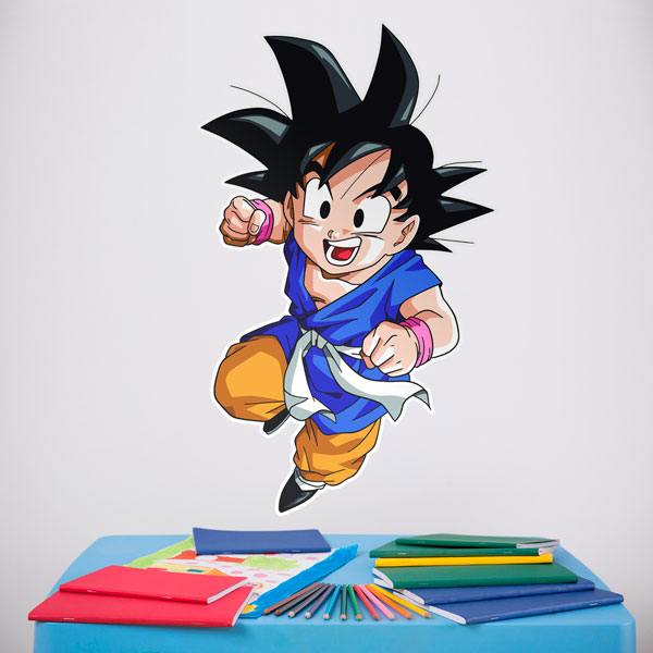 Stickers for Kids: Dragon Ball GT Son Goku