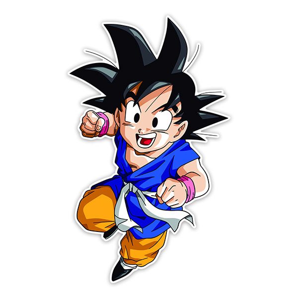 Stickers for Kids: Dragon Ball GT Son Goku