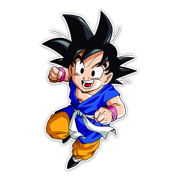 Stickers for Kids: Dragon Ball GT Son Goku