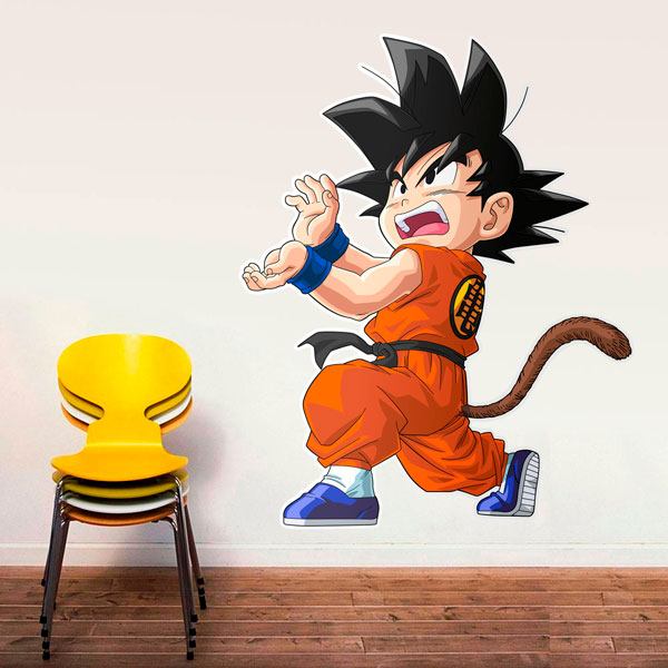 Stickers for Kids: Dragon Ball Kid Goku